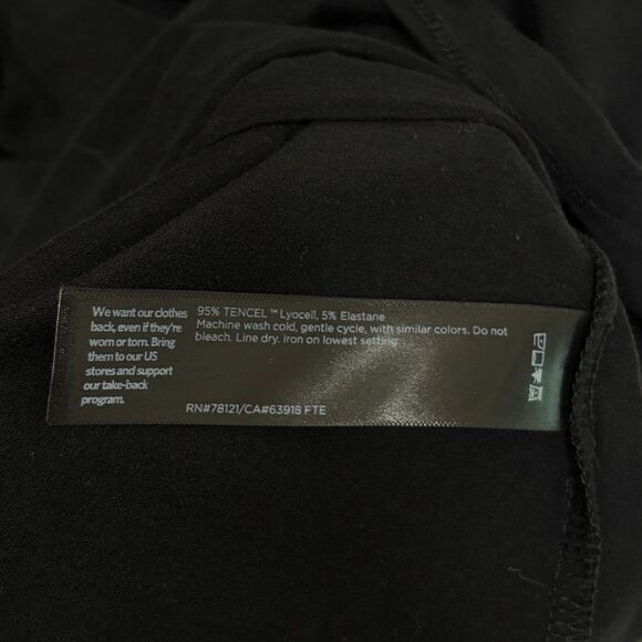 Eileen Fisher Short Sleeve Tee T-Shirt Top XL X-Large Tencel Lyocell C025 -30 - Picture 6 of 14